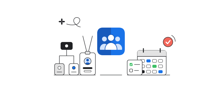 DevOps collaboration across people, identity, planning, and delivery.
